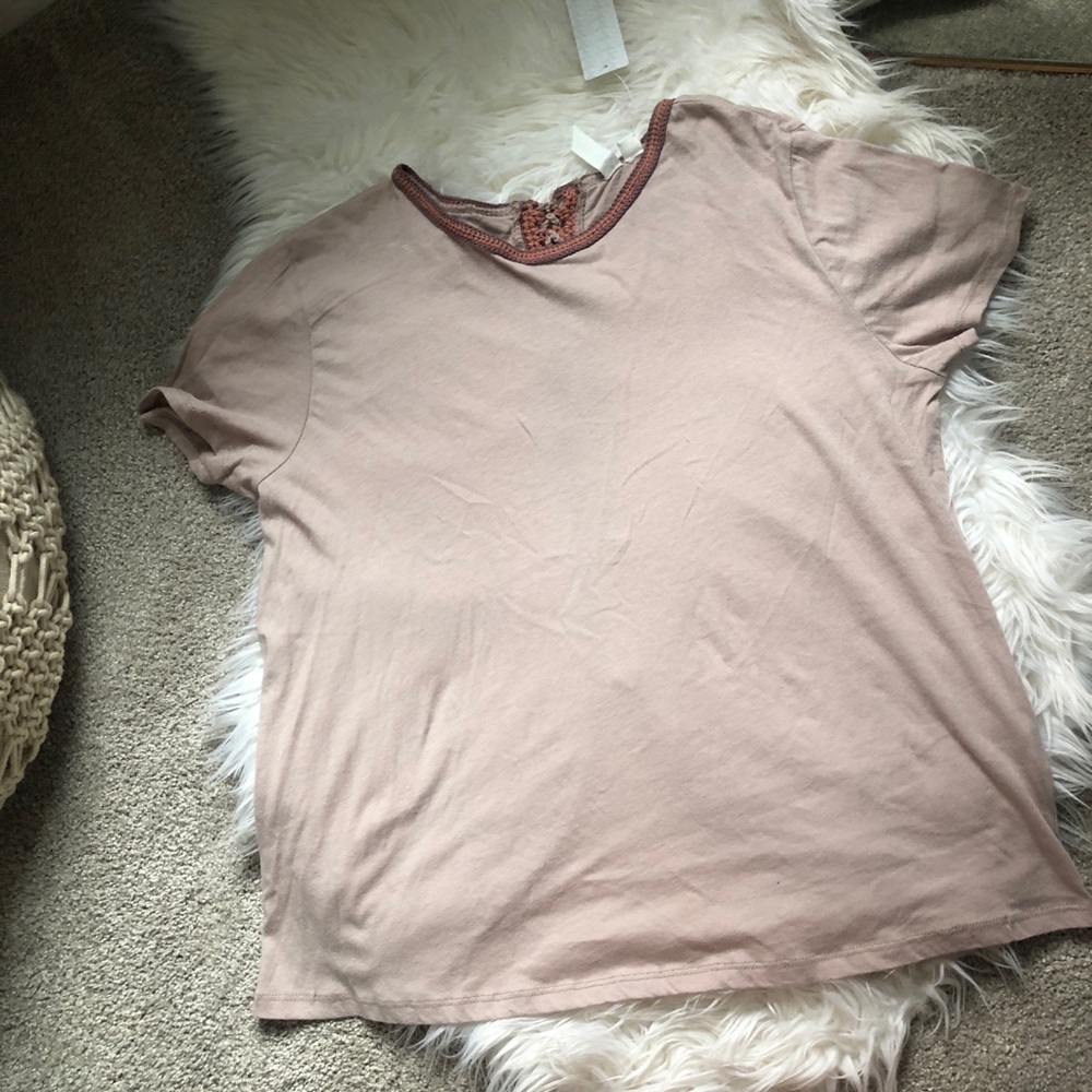 Crotchet t shirt